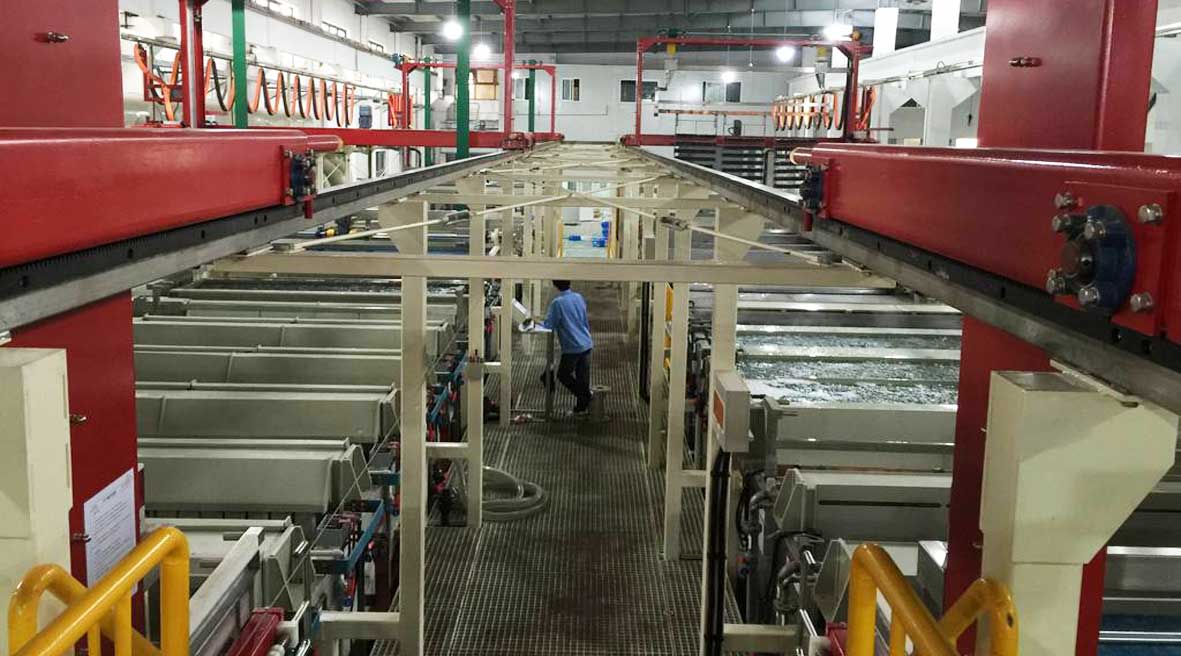 鋁合金抗菌陽極氧化生產線